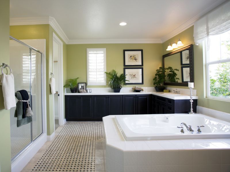 Contemporary Bathtub Area